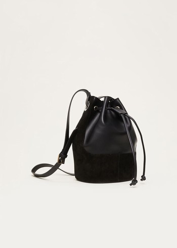 Phase Eight Bucket Bags Black Australia | FL9520376